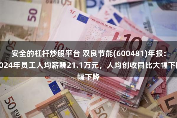 安全的杠杆炒股平台 双良节能(600481)年报：2024年员工人均薪酬21.1万元，人均创收同比大幅下降