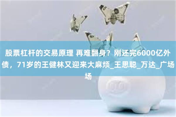 股票杠杆的交易原理 再难翻身？刚还完6000亿外债，71岁的王健林又迎来大麻烦_王思聪_万达_广场
